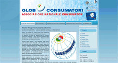 Desktop Screenshot of globoconsumatori.it