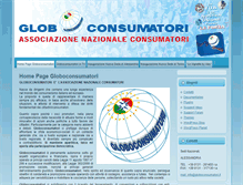 Tablet Screenshot of globoconsumatori.it